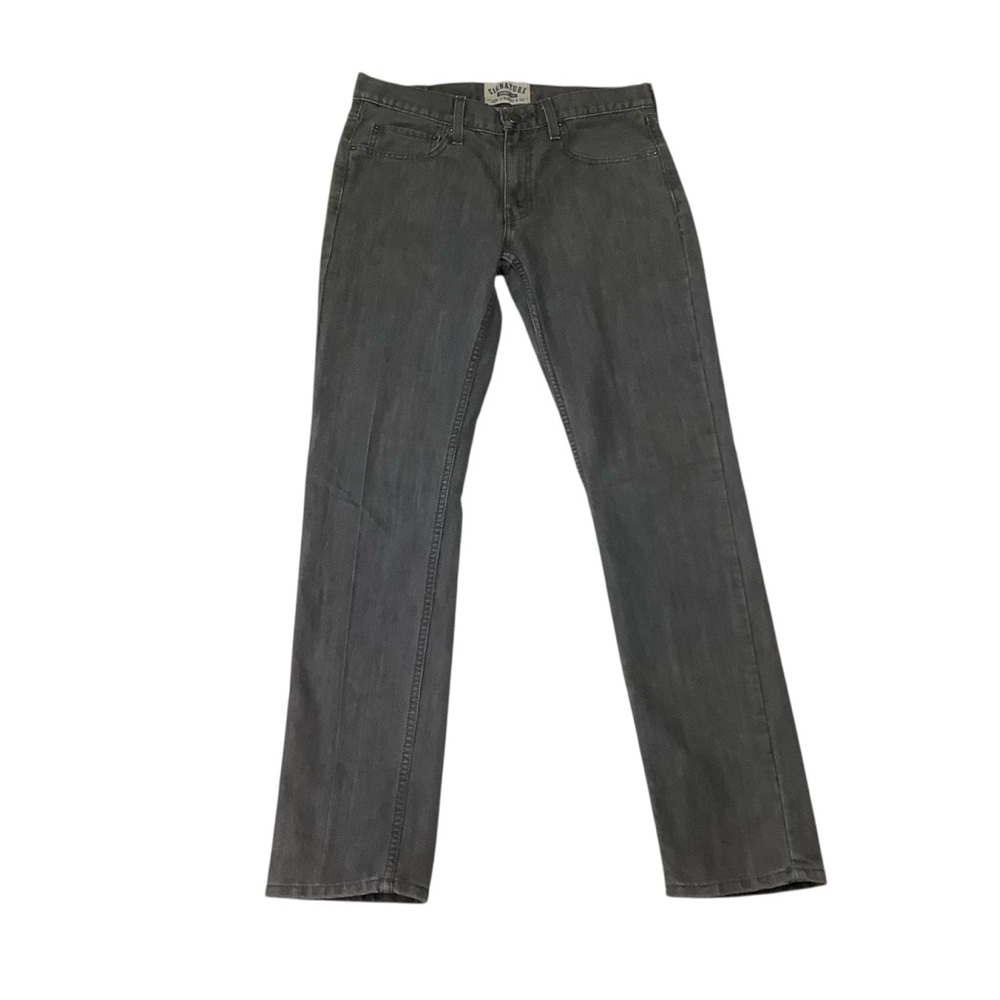 Signature by Levi Strauss Skinny Fit Jeans Sz 32W 33L Grey